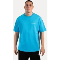 Smilodox T-Shirt Tamio, Locker geschnittenes Oversize Shirt mit Auffälligem Backprint Kurzarmshirt weiches Material Rundhalsausschnitt Streetwear Training