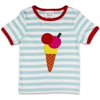 Toby Tiger T-Shirt T-Shirt mit Eiswaffel Applikation