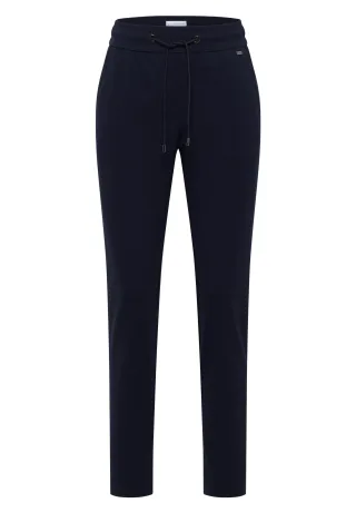 CECIL - Mid Waist Slim Leg Hose im Casual Fit urban dark blue - Gr. - 30
