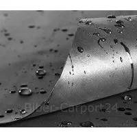 KlesTec Dachbahn EPDM-Folie 1,14mm, Dachfolie für Carport, Garage, verschiedene Größen, (Folien-Set, wahlweise mit/ohne Flächenkleber-Klestec TK-4413), individuell auf Maß in einem Stück, wasserdicht UV-stabil bis 50 Jahre