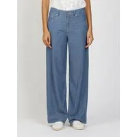 GANG Weite Jeans 94CARLOTTA Light Denim, mit Lyocell