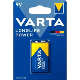 10x1 Varta Longlife Power 9V-Block 6 LR 61 VPE Innenkarton