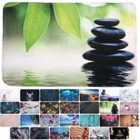 Sanilo Badematte mit Motiv, viele schöne Badteppiche zur Auswahl, rutschhemmend beschichtet, waschbar, schnelltrocknend, Polyester, rechteckig, sehr weich, hochwertig & modern, 50 x 80 cm oder 70 x 110 cm