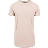 URBAN CLASSICS Kurzarmshirt Urban Classics Herren Shaped Long Tee (1-tlg)