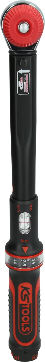 KS Tools ERGOTORQUE®precision Ratschen-Drehmomentschlüssel Drehknopf - 516.1432