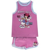 Disney Minnie Mouse Freizeitanzug - Kinder Trainingsset 2 Teilig Sportbekleidung Schule Freizeit (2-tlg)