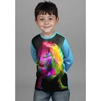 KIDSWORLD Langarmshirt Dino-Shirt Dino Fotodruck