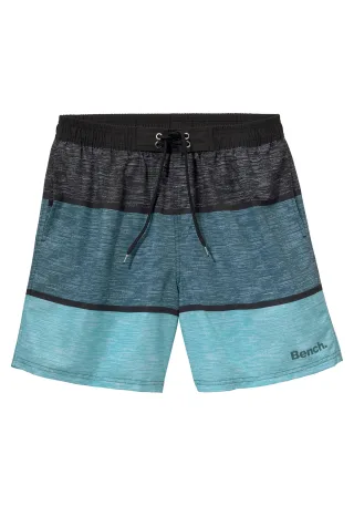 Bench. Badeshorts "Mac Kids" mit Melangeoptik