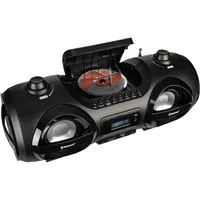 Reflexion CDR900BT Boombox (UKW-Radio, 200 W, Ghettoblaster, LED Discolicht, CD-Player, Equalizer, Bluetooth)