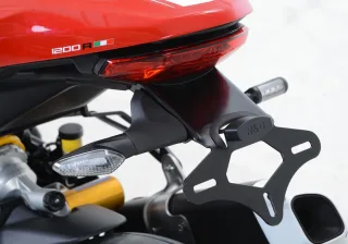 R&amp;G Kennzeichenhalter Heckumbau Ducati Monster 1200 R Bj. 2016-2017 eintragungsfrei