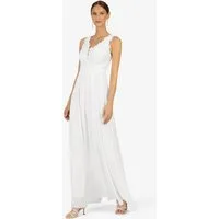 Kraimod Abendkleid mit Mesh und Spitze