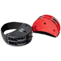 keepdrum Tambourine keepdrum Fuß-Tambourin Set,Je 4 Schellenpaare aus Stahl, 2-teilig