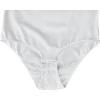 Evoni Body Damen Kurzarmbody V-Dekolleté