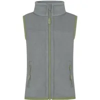 normani Steppweste Kinder Fleeceweste Kiana Unisex Atmungsaktive Strickweste Ärmellose Weste mit Stehkragen