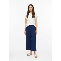 s.Oliver Culotte Hose Strukturierte Culotte mit Elastikbund