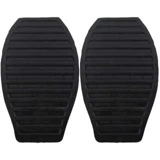 2x Pedale Pedalkappen Gummi Bremse + Kupplung Pedal 5560716 für Opel / Vauxhall
