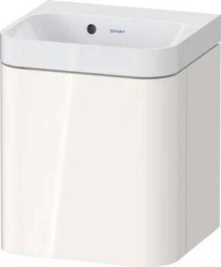 Duravit Happy D.2 Plus c-shaped Set wandhängend Weiß 400x360x480 mm - HP4340N22220000 HP4340N22220000