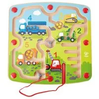 Hape Spiel Baufahrzeuge-Labyrinth
