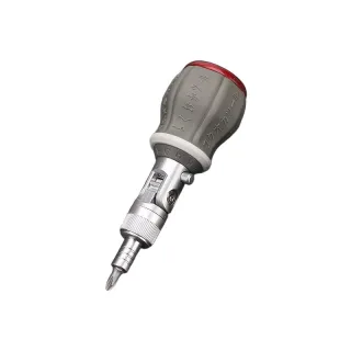 Multifunctional Ratchet Screwdriver Set 8 in 1 Adjustable Angle CR V Steel Bits Quick Release Lightweight Compact Mainte