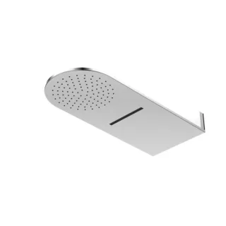 Steinberg Serie 390 Wall Rain Regenpaneel 3905652 600x250mm, Edelstahl poliert