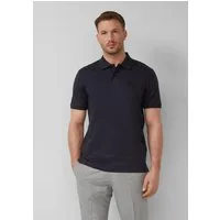s.Oliver Kurzarmshirt Polo-Shirt Poloshirt aus Edeljersey
