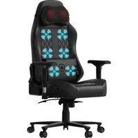 GTPLAYER Gaming-Stuhl mit Massage, Gamer Stuhl mit Taschenfederkissen Fußstütze, Ergonomischer Gaming Sessel Bürostuhl 4D Armlehnen