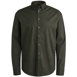 PME Legend - Hemd mit Allover-Print grün - Gr. - S