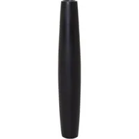 VIVANNO Bodenvase Fiberglas ISONDRA Säule - Schwarz Matt (1 St), 13x80 cm