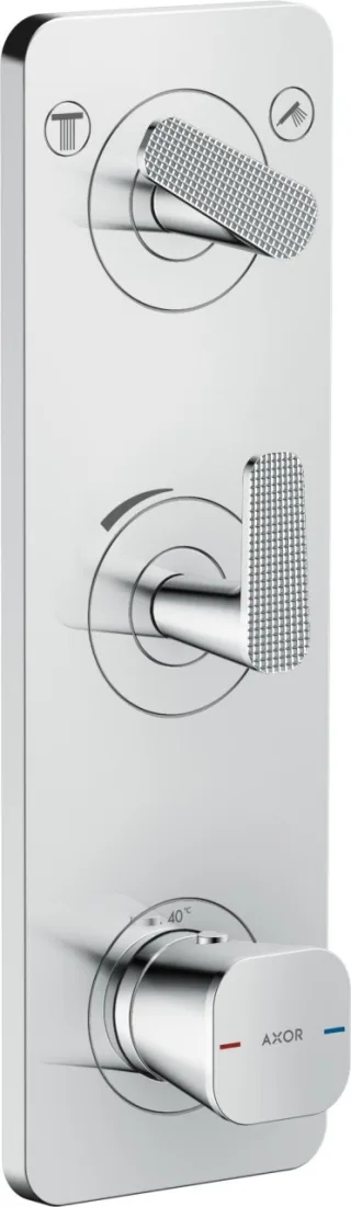 Hansgrohe Thermostat Modul 380/120 Unterputz FS Axor Citterio C 2 Verbr.Cubic chrom, 49701000 49701000