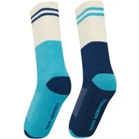 Many Mornings Sportsocken Many Mornings Sport Blue Blues (1 Paar, 1-Paar, 1 Paar) immer ein dismatching Paar