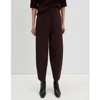 someday Bundfaltenhose CATSBY BARREL verkürzte City Pants mit Komfortbund