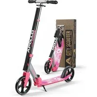 Apollo Cityroller City Scooter - Phantom Pro - Klappbarer City Roller für Kinder, Höhenverstellbar - Tretroller für Erwachsene - Roller