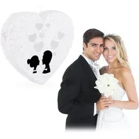 relaxdays Aufblasbares Partyzubehör Pinata Hochzeit