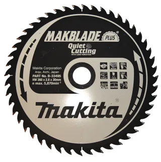 Makita MAKBLADE+ Sägeb. 260x30x48Z - B-33495