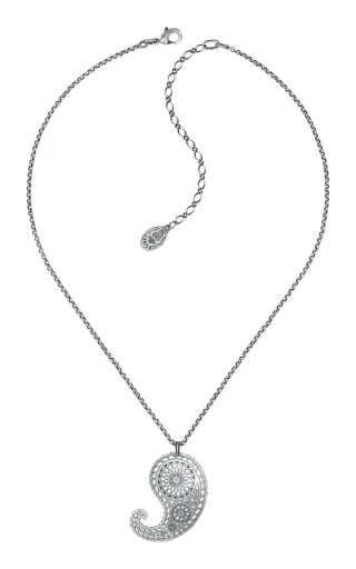 konplott - Halskette - Paisley silver