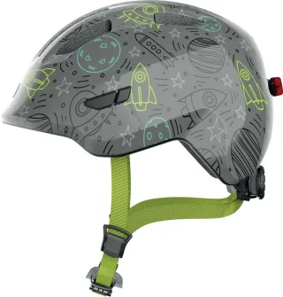 Abus Smiley 3.0 LED Kinder-Helm grey space S (45-50 cm)