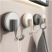 HoyoLee Handels GmbH Wandhaken Vakuum Saug Haken ohne Bohren Badezimmer Schlafzimmer Handtuchhaken, (4-St)