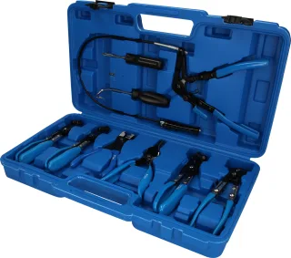 Brilliant Tools Schlauchschellenzangen-Satz, 9-tlg - BT521000