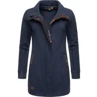 Ragwear Parka Letrice Fleece Sportliche Zip-Fleecejacke mit hohem Kragen
