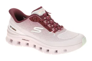 Skechers 150730 LVMT Damen Halbschuhe Sneaker rose-lavender/multi GLIDE STEP ...