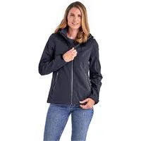 Killtec Softshelljacke Damen Softshelljacke Wasserabweisende, winddichte Softshelljacke mit abnehmbarer Kapuze