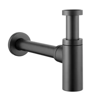 Avenarius Design-Siphon black, rund; DN 32, Linie Univ., 9004103040 9004103040