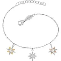 Engelsrufer Armband Twinkle twinkle little Star Sternenanhänger, mit Zirkonia (synth)