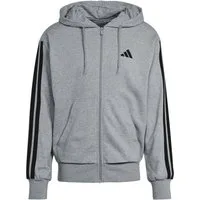 adidas Sportswear Kapuzensweatjacke Essentials 3-Streifen French Terry Kapuzenjacke mit überschnittenen Schultern