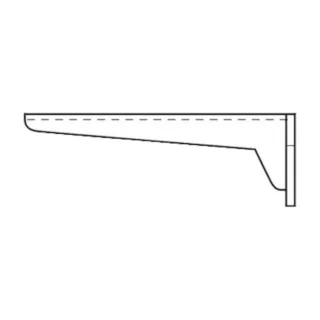 Villeroy und Boch O.novo Spülbeckenkonsole 92230700 38 cm, mit Befestigungsset