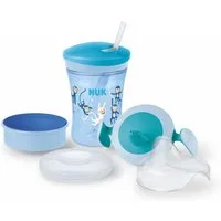 NUK Babyflasche NUK 3-in-1 Trinklernset Trainer Cup, Magic Cup, Action Cup