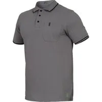 Leibwächter Poloshirt Flex-Line Herren Poloshirt kurzarm, mit Brusttasche & Stifttasche (Bequeme Workwear, antibakterielle, Antigeruchs- und Antipilling-Ausrüstung) 50% Baumwolle & 50% Polyester, 220g/m²