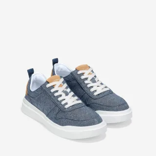 Cole Haan GrandPro Rally Canvas 100% Baumwolle Frauen Chambray/Wildleder/Optic Weiß Trainer