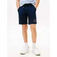 Tommy Hilfiger Sweatshorts TOMMY FLAG HILFIGER SWEATSHORT mit Logo