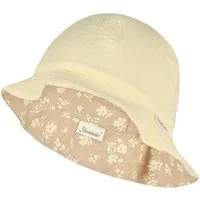 Sterntaler® Sonnenhut UV-Schutz 50+ Wende-Sonnenhut blumig (1-St) Wende-Sonnenhut aus Bio-Baumwolle mit Gummi & Musselin-Futter